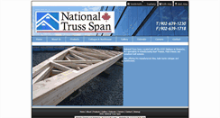 Desktop Screenshot of nationaltrussspan.com